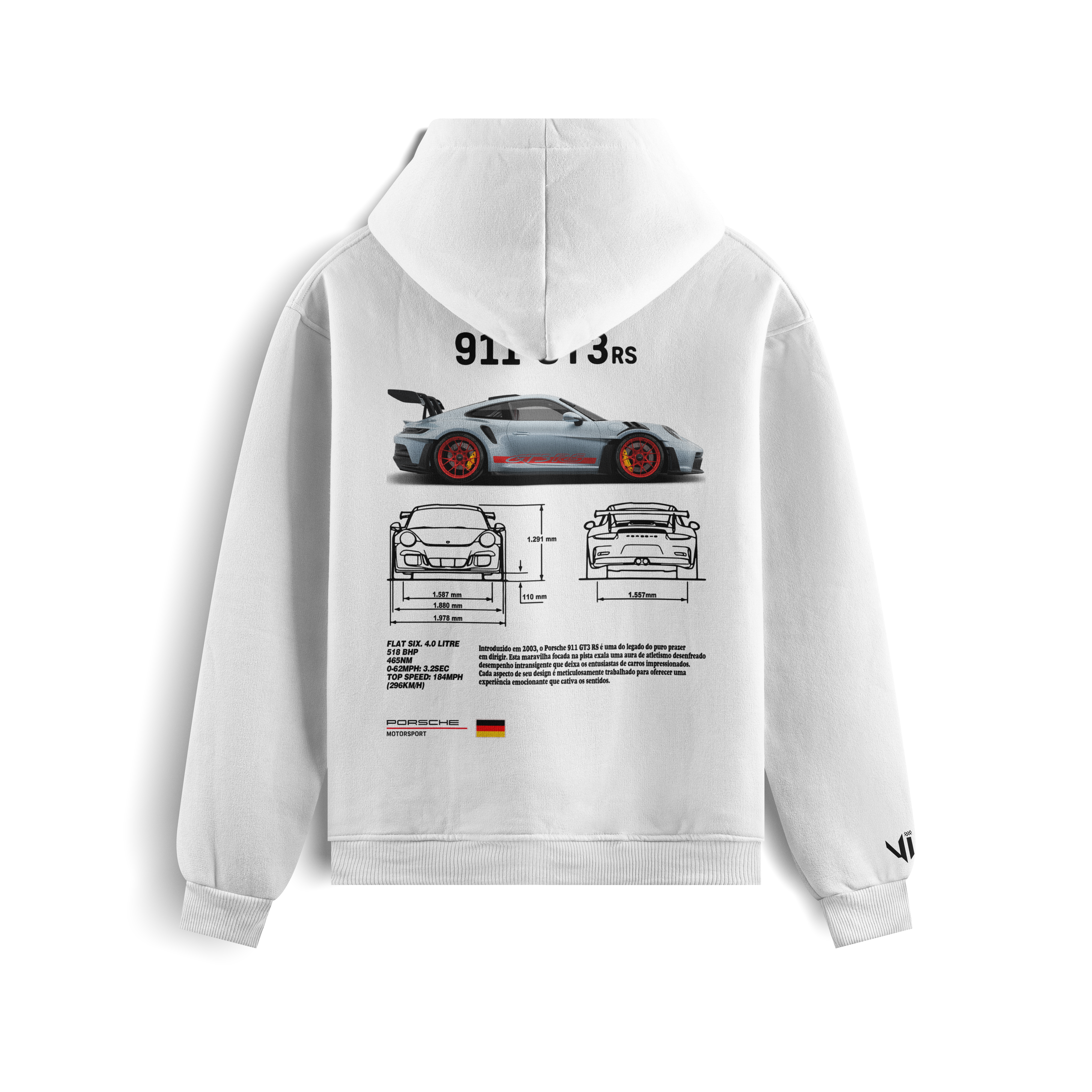 Moletom Porsche Club