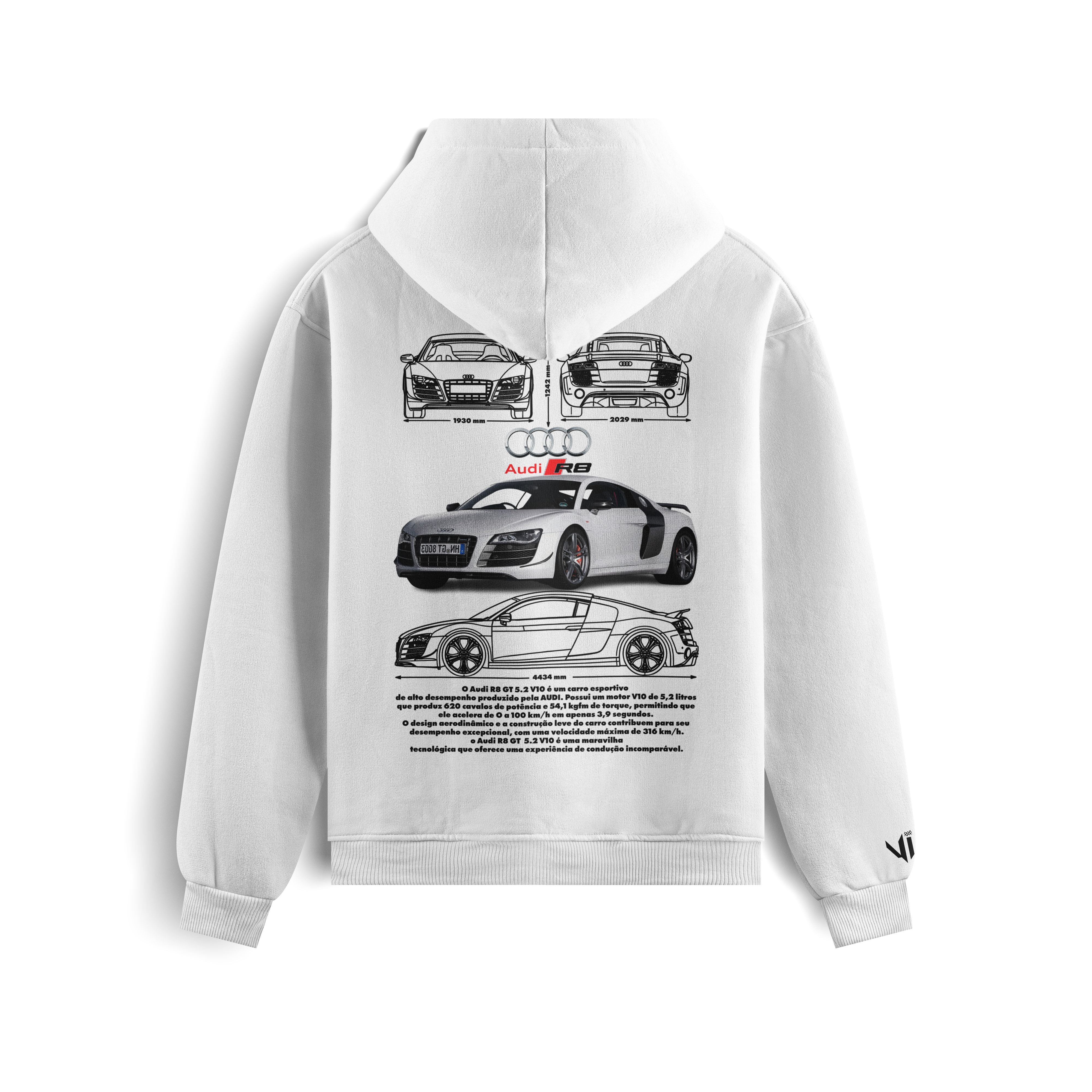 Moletom Audi R8