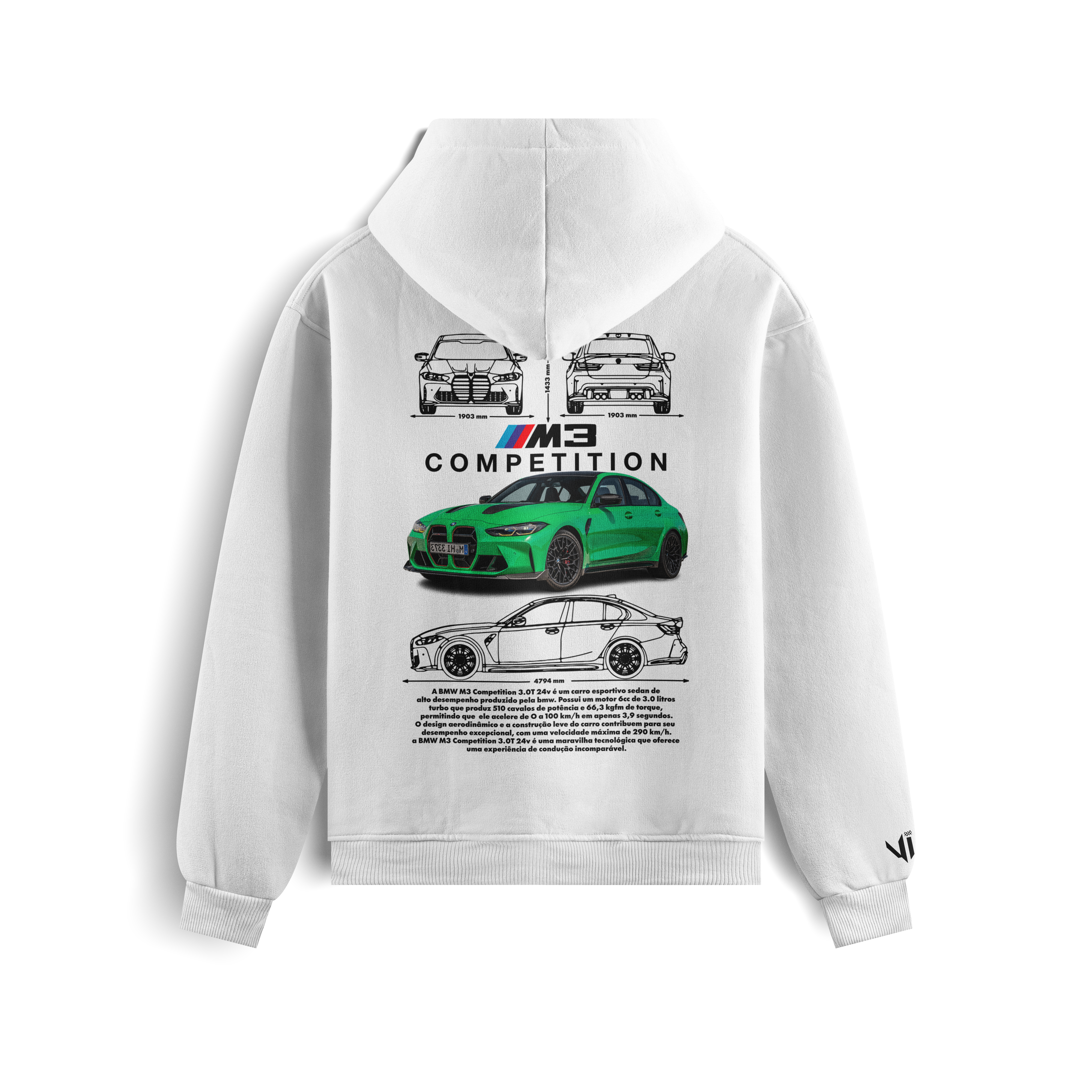 Moletom BMW M3 Competition