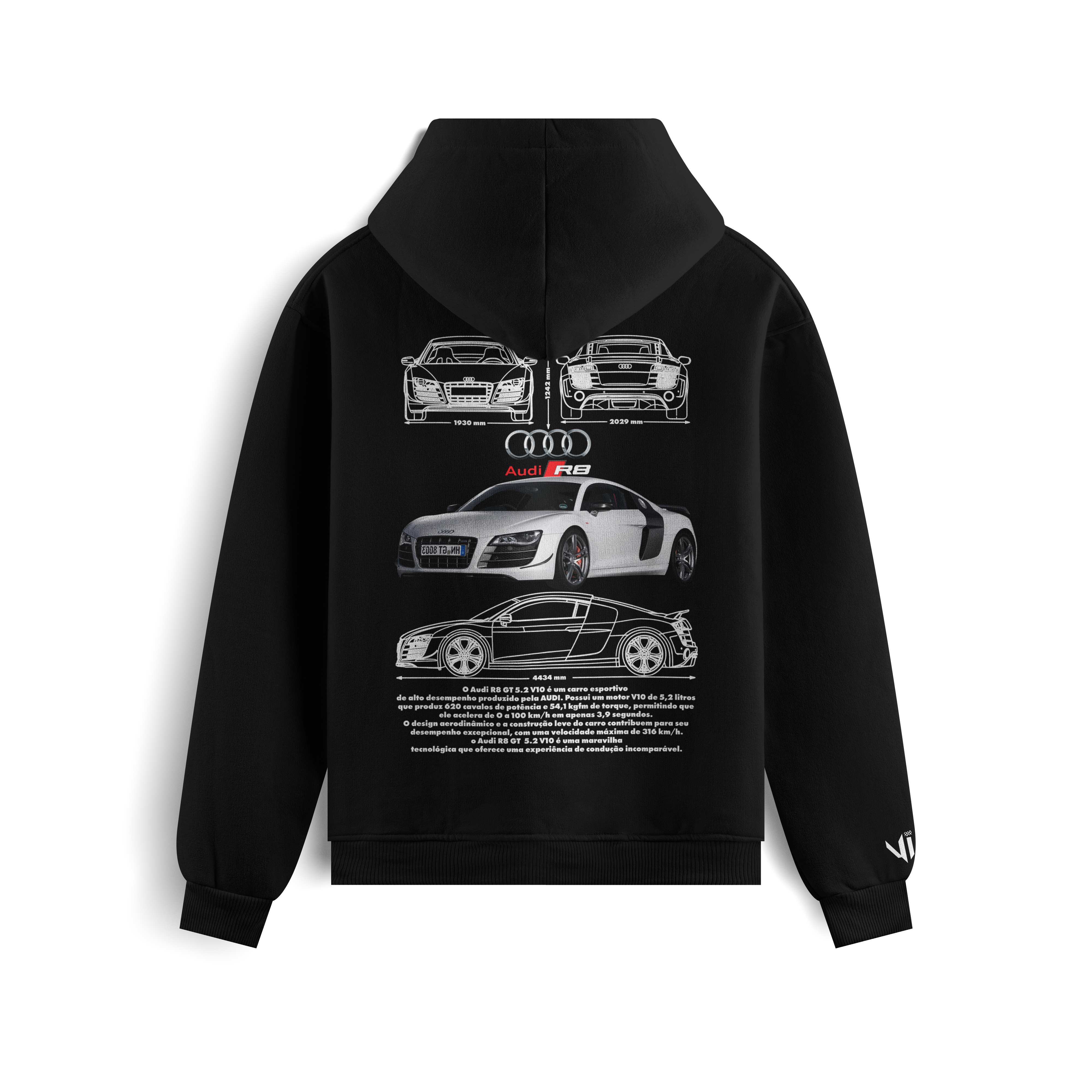 Moletom Audi R8