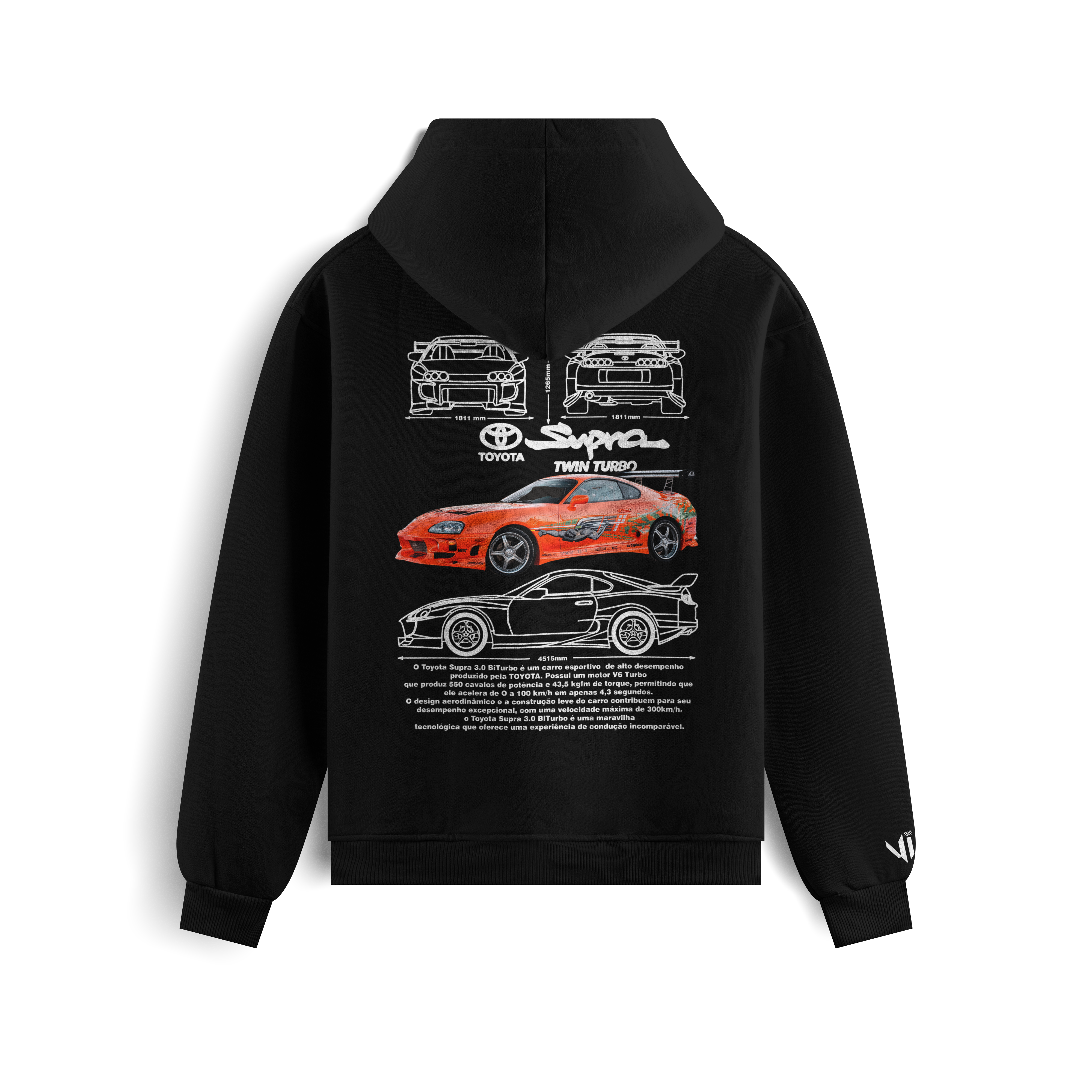 Moletom Supra Twin Turbo