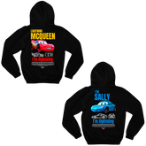 Moletom Sally e Mcqueen Casal