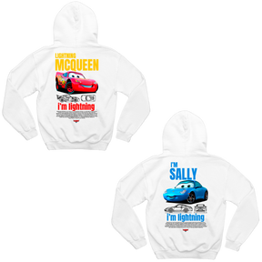Kit Casal Moletons Mcqueen e Sally