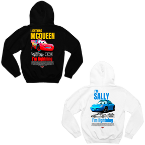 Kit Casal Moletons Mcqueen e Sally