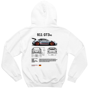 Moletom Com Capuz Porsche Club 911 GT3 RS