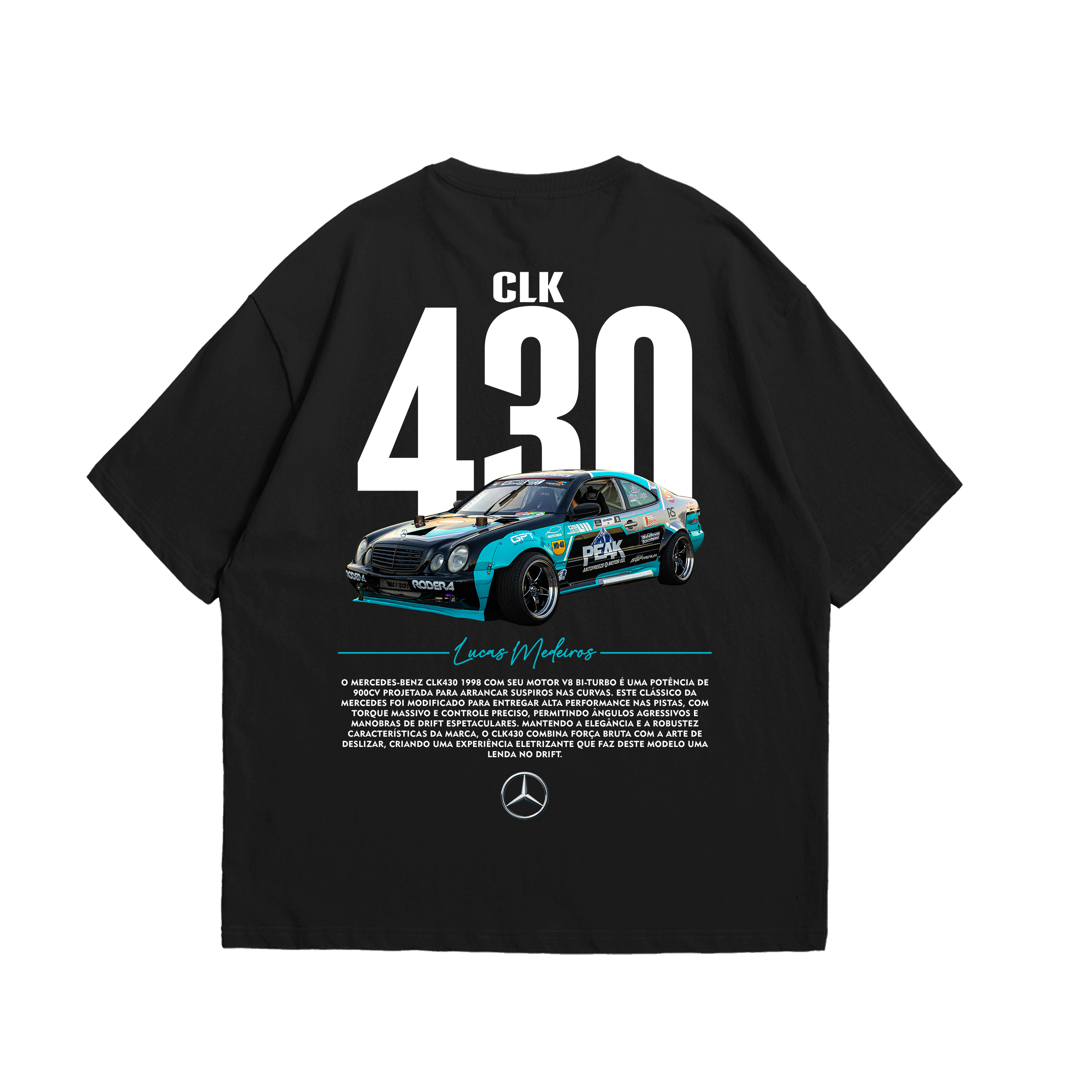 Camiseta Oversized Lucas Medeiros V6