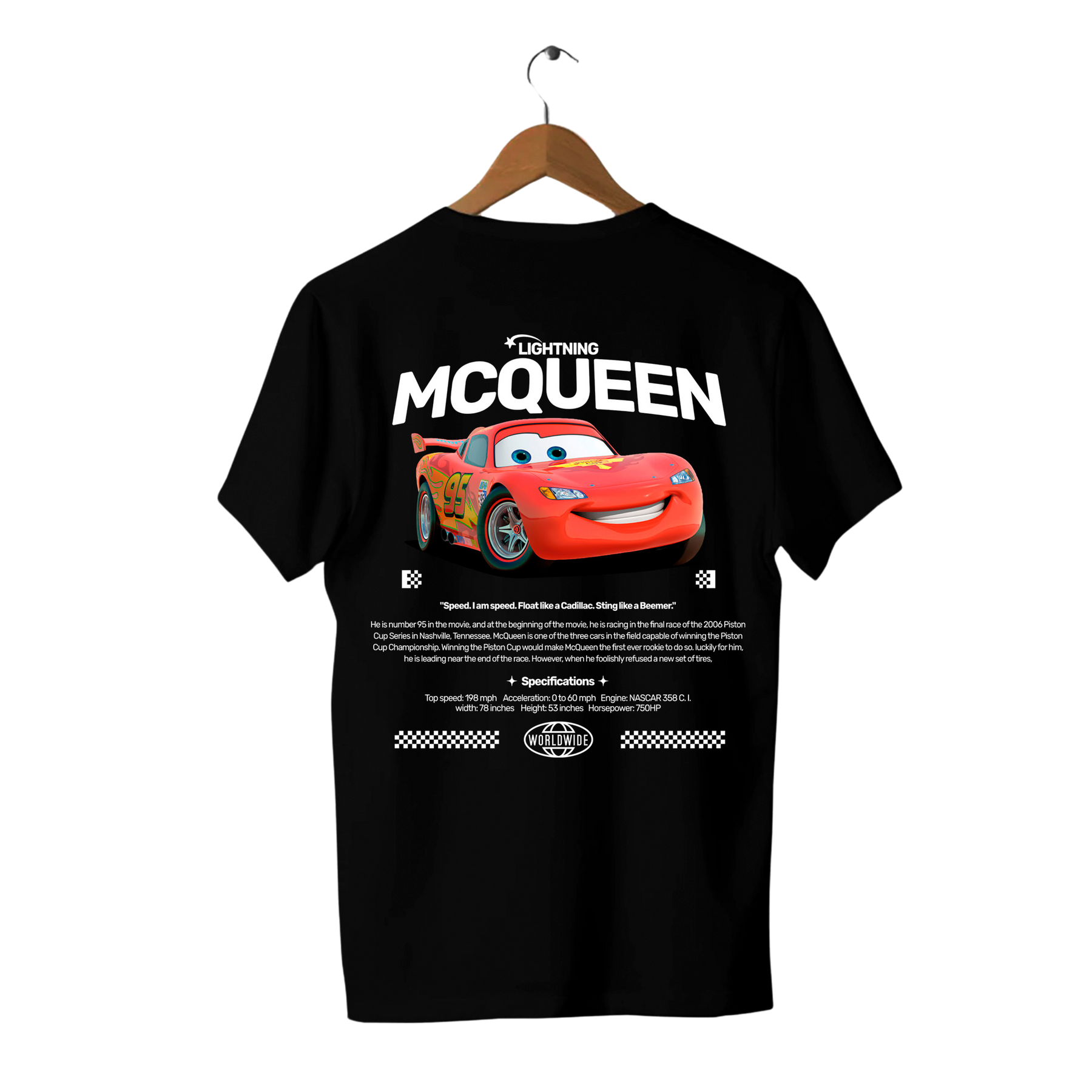 Camiseta McQueen Cars