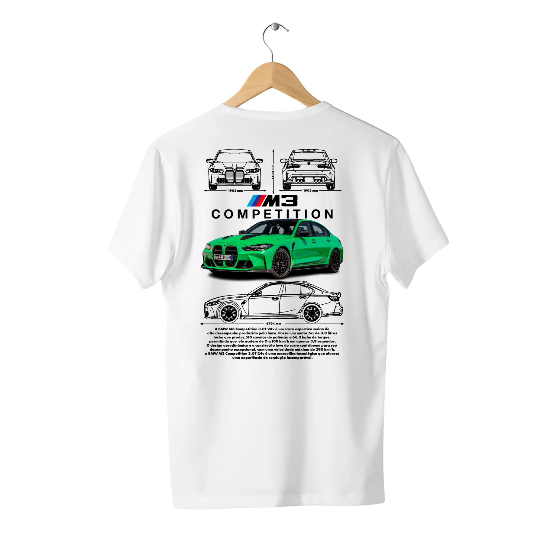 Camiseta BMW M3 Competition