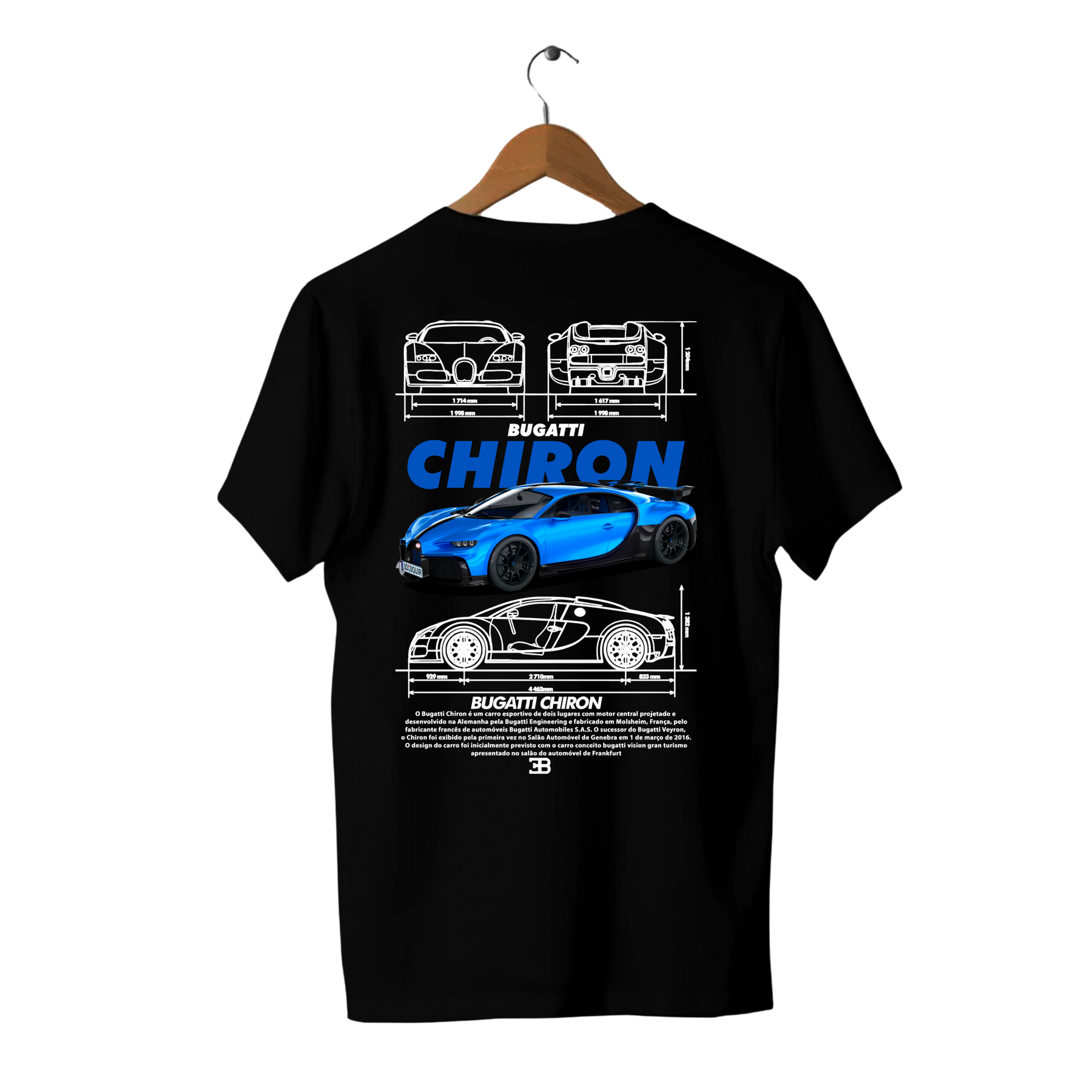 Camiseta Bugatti Chiron