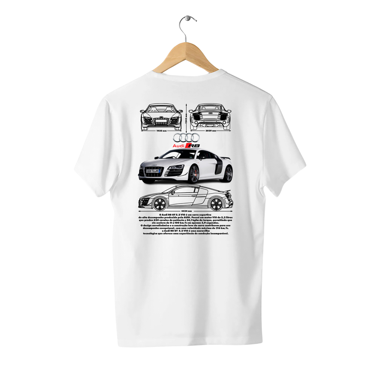 Camiseta Audi R8