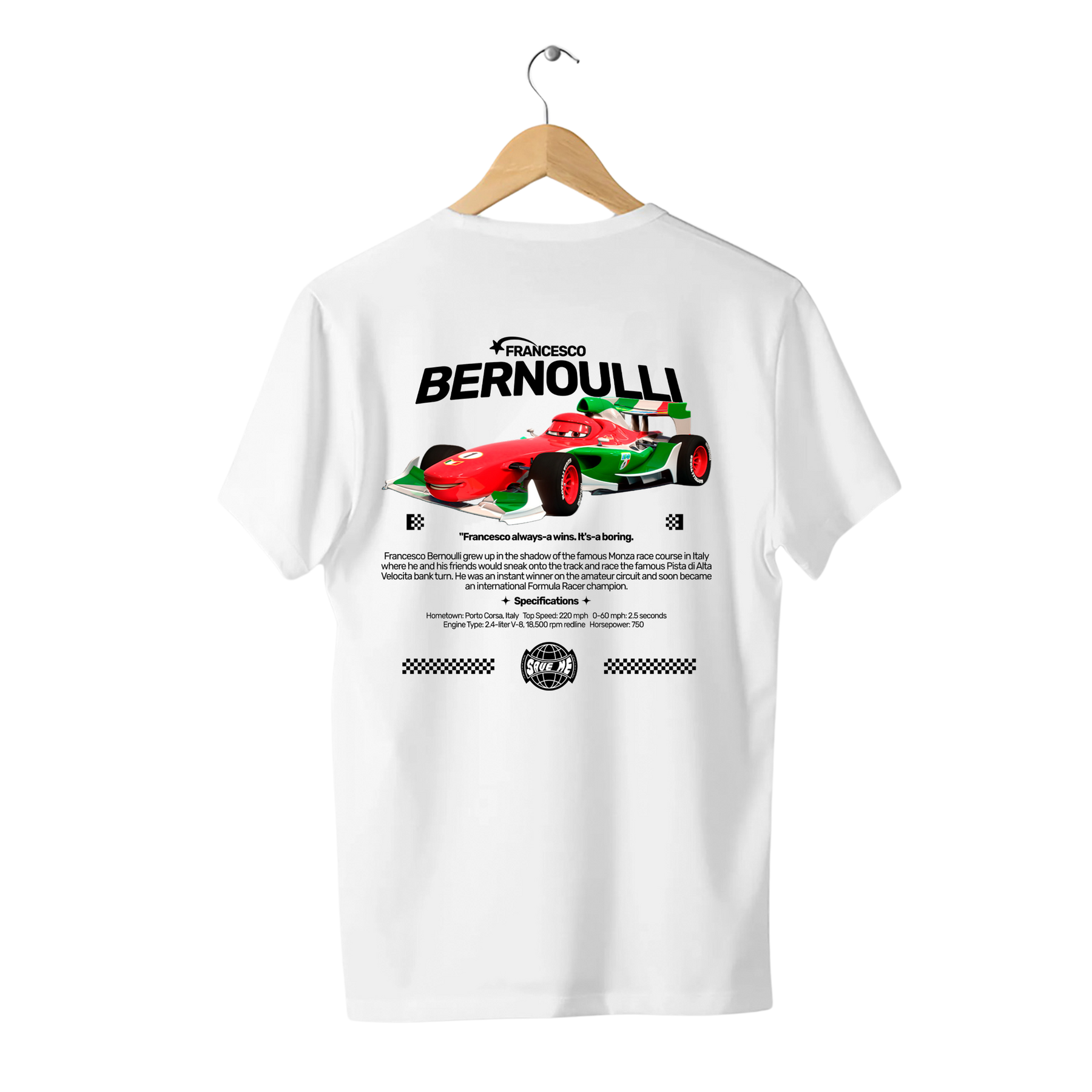 Camiseta Bernoulli Cars