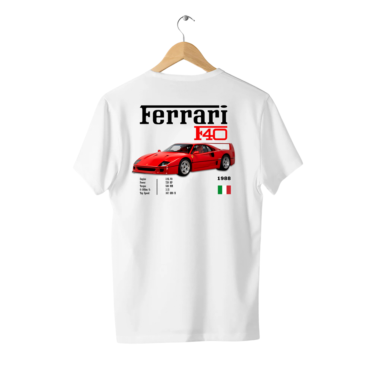 Camiseta Ferrari F40