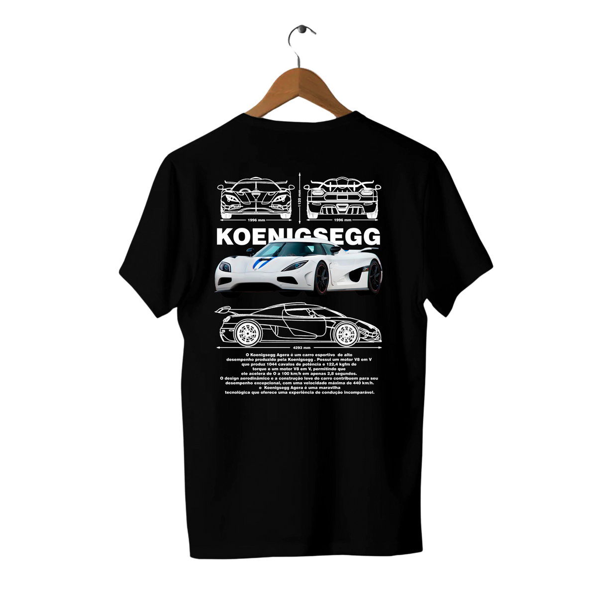 Camiseta Koenigsegg