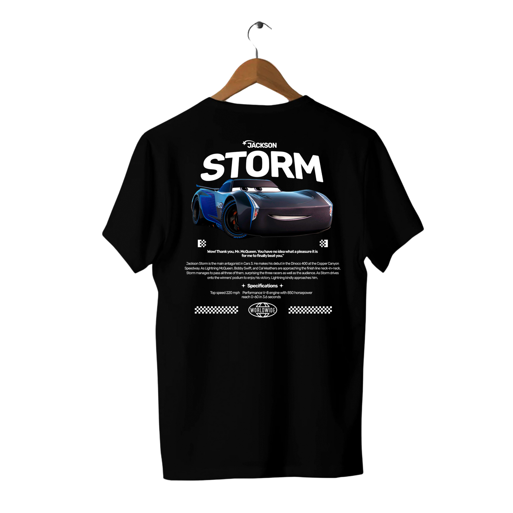 Camiseta Storm Cars