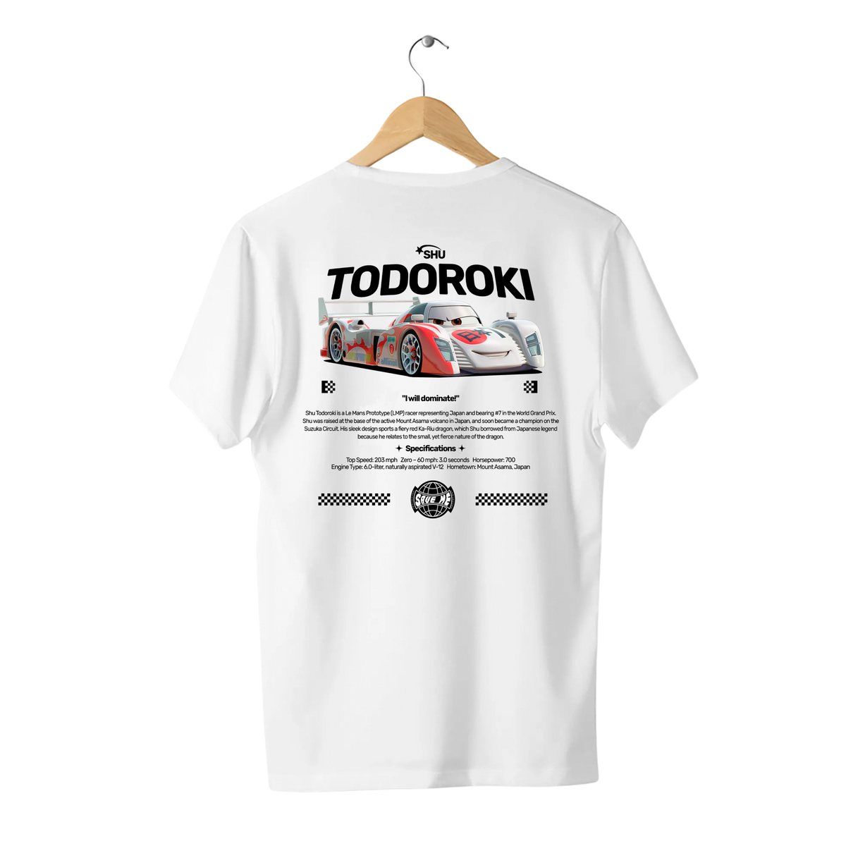 Camiseta Todoroki Cars