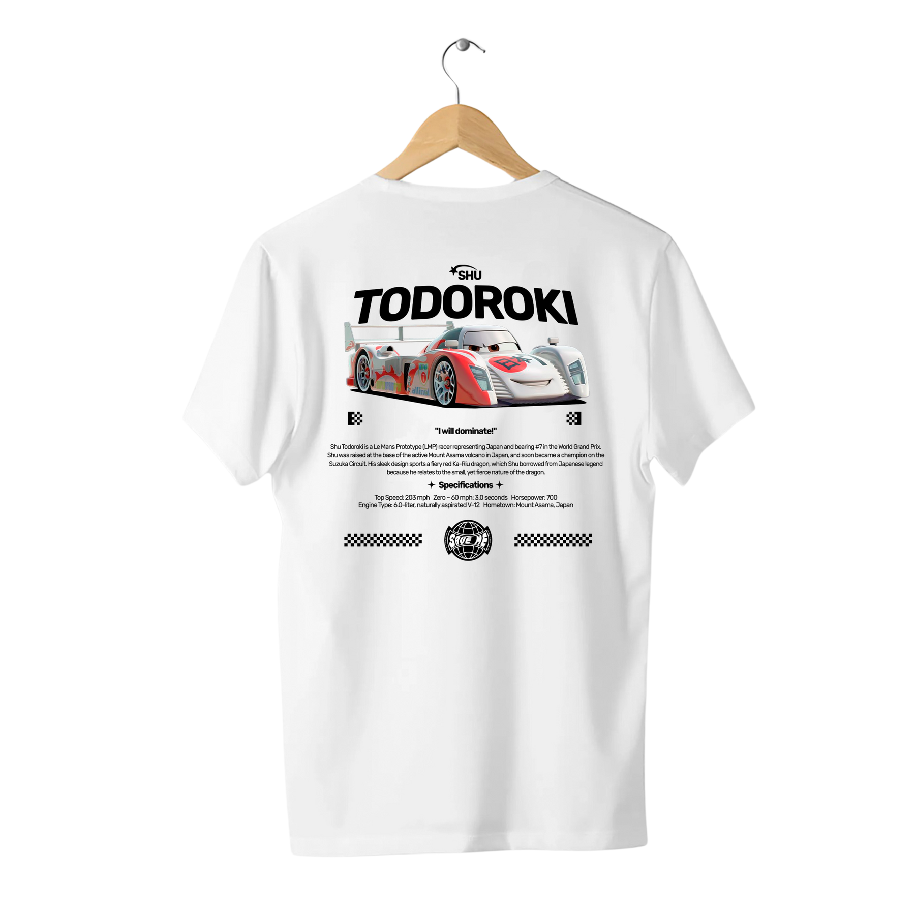 Camiseta Todoroki Cars