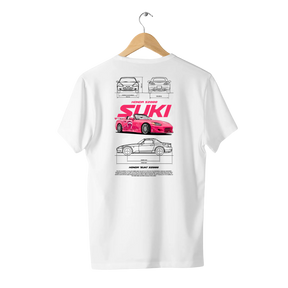 Camiseta Skyline e Suki Casal