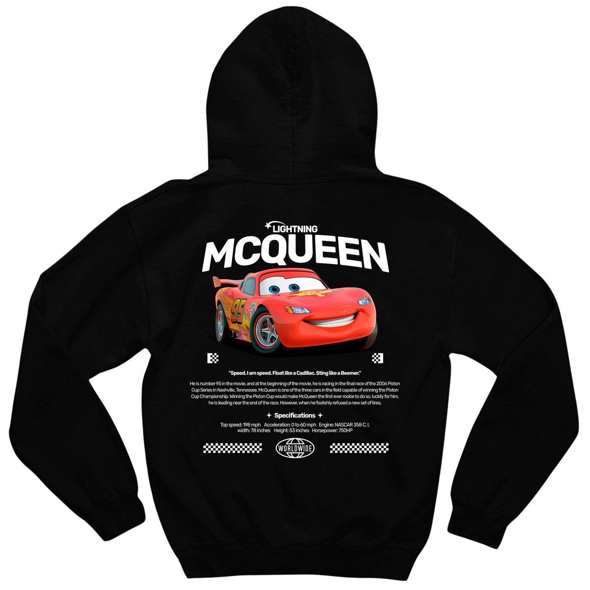 Moletom McQueen Cars