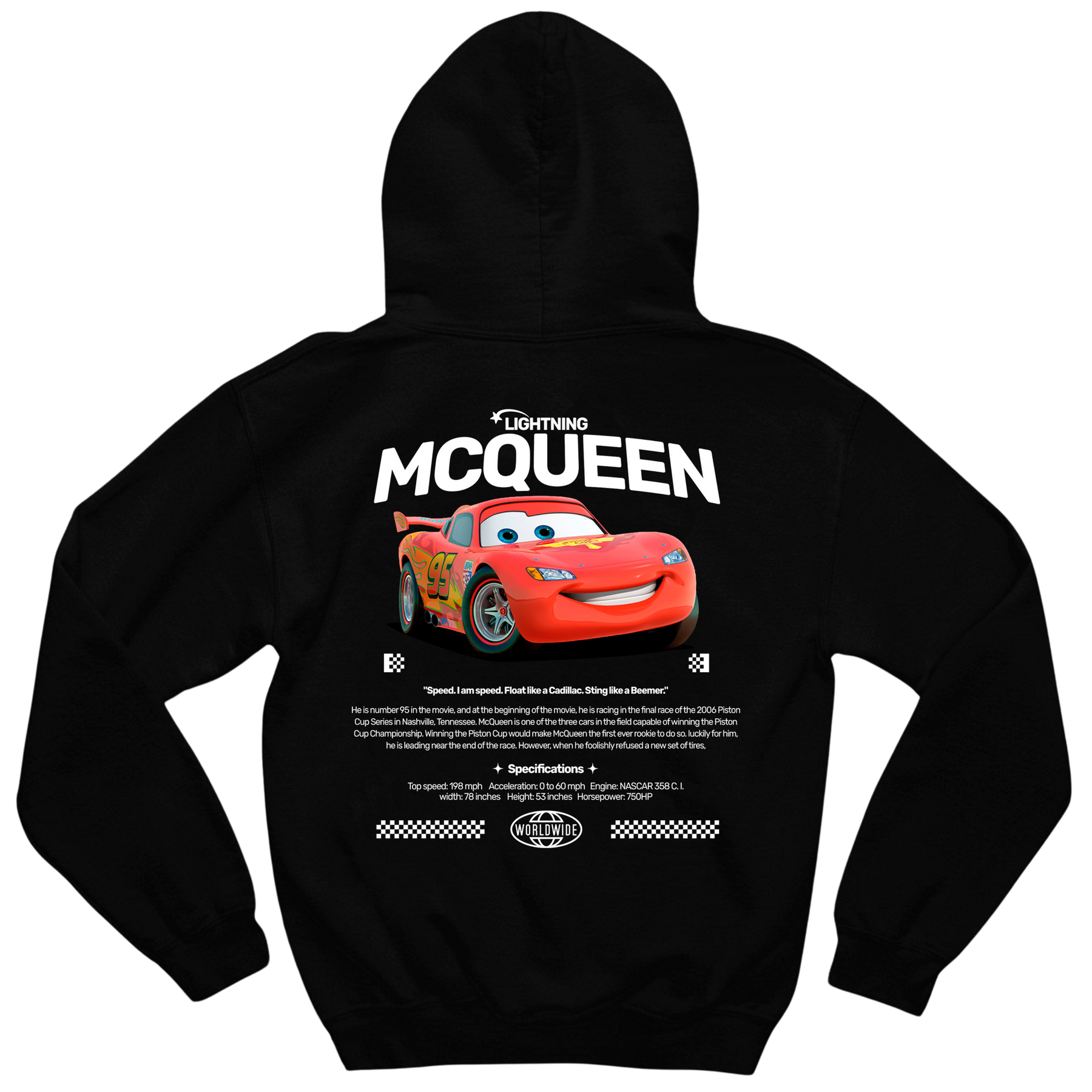 Moletom McQueen Cars