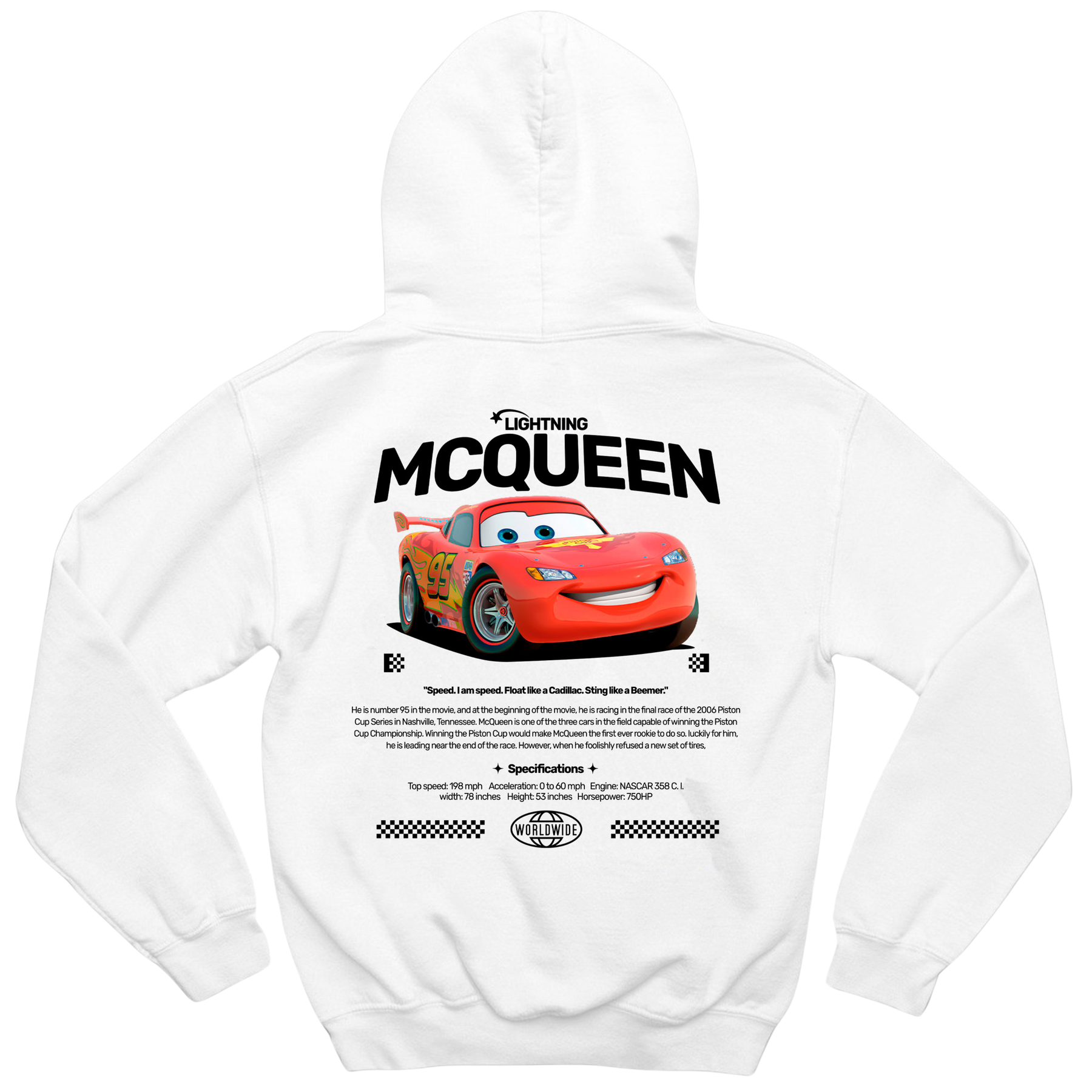 Moletom McQueen Cars