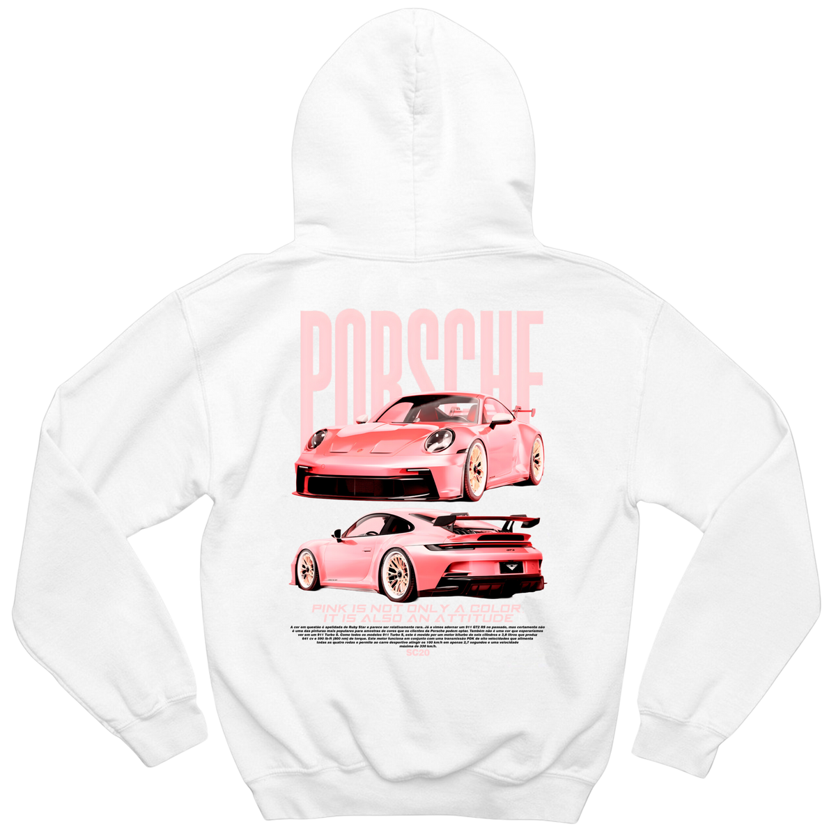 Moletom Porsche Pink