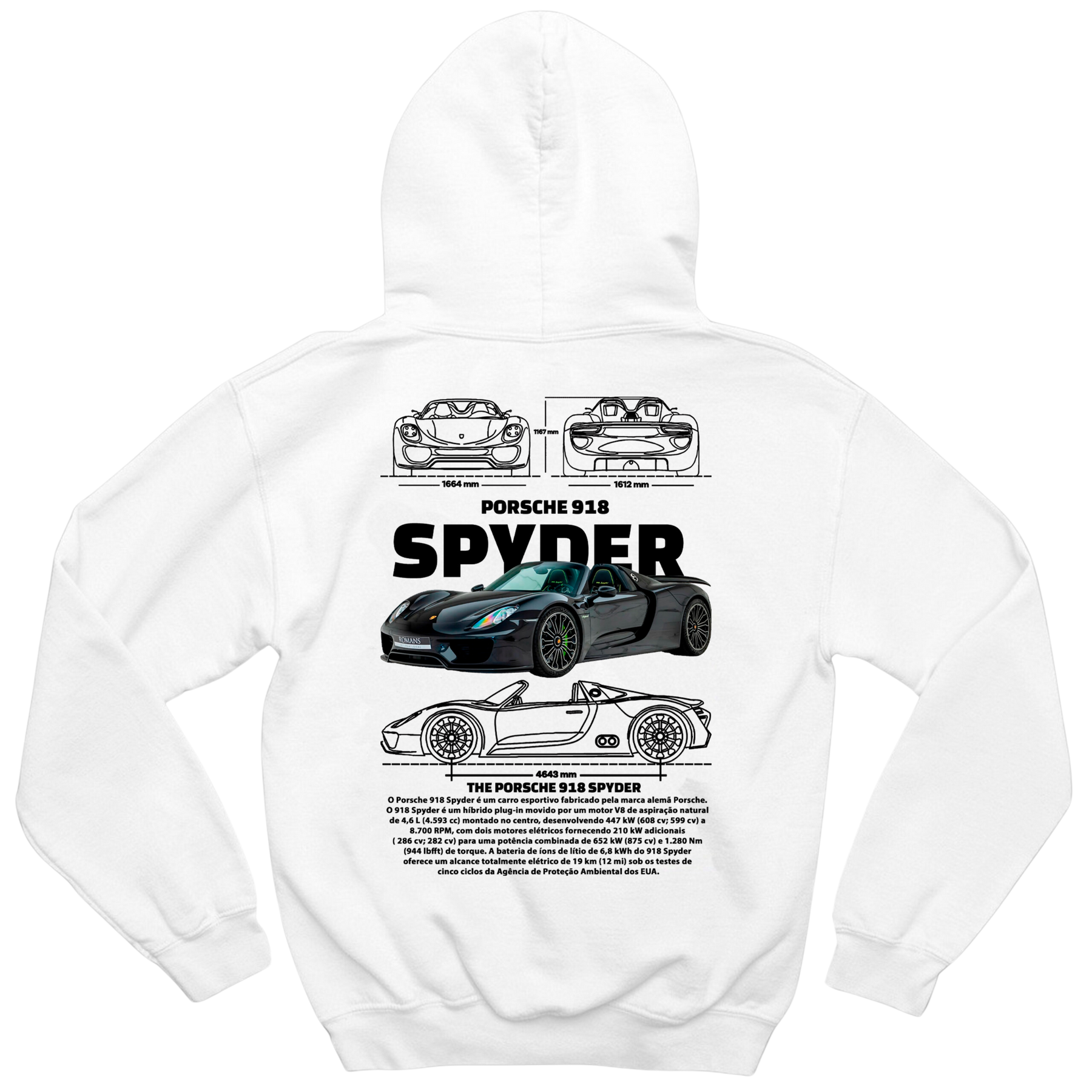 Moletom Porsche Spider