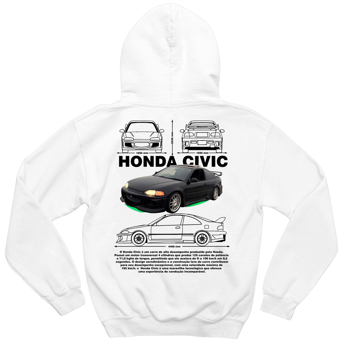 Moletom Civic Toretto