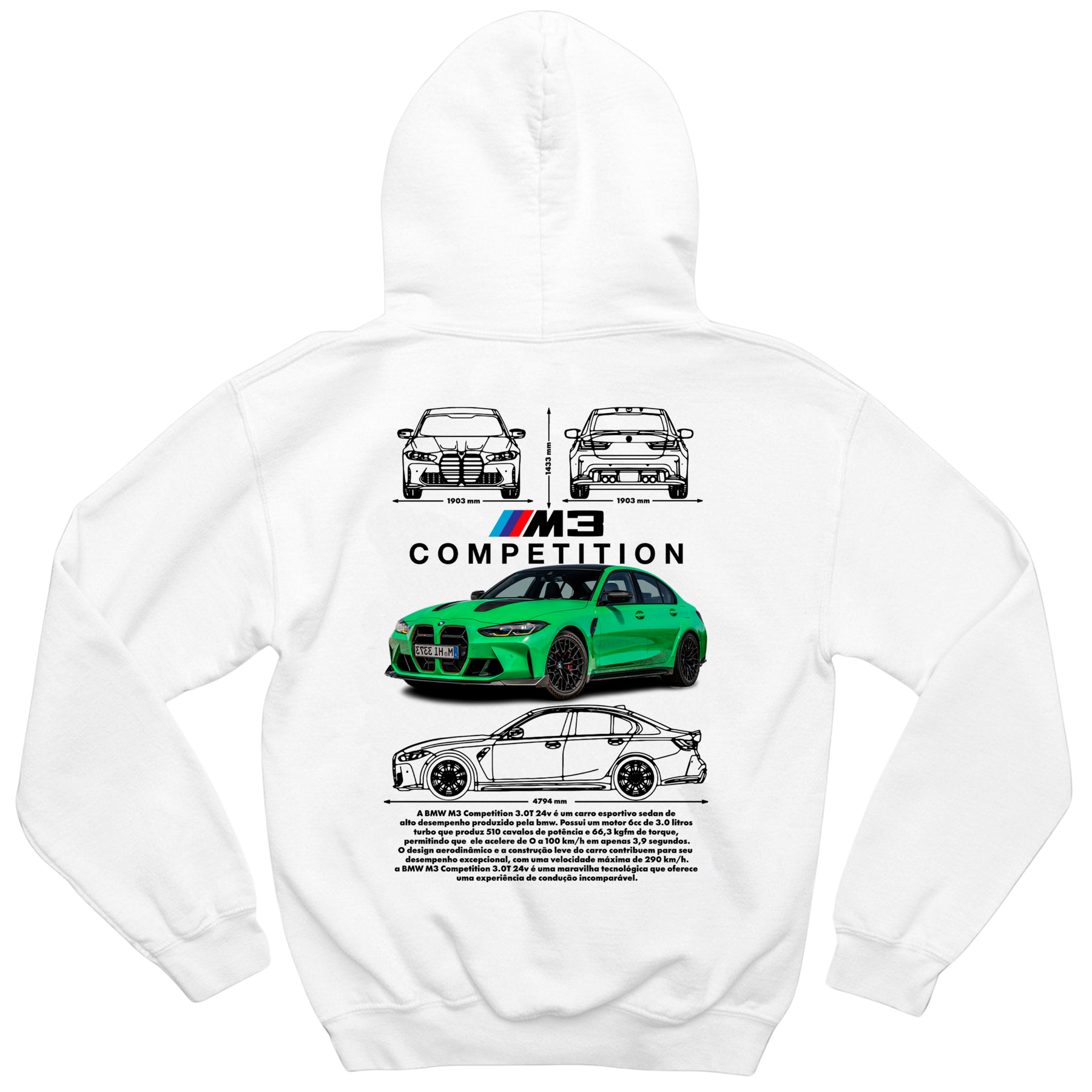 Moletom BMW M3 Competition