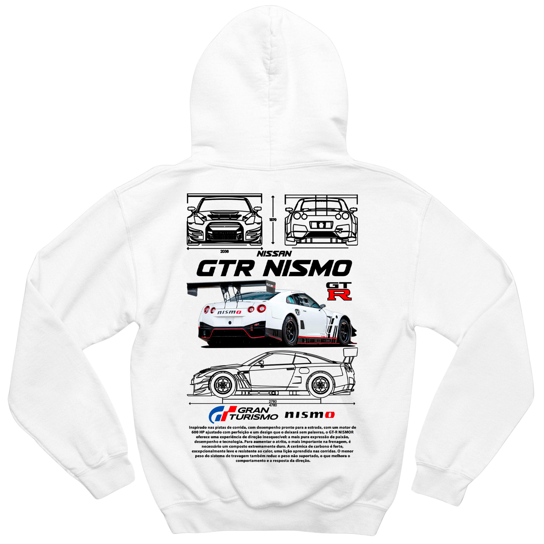 Moletom GTR Nismo