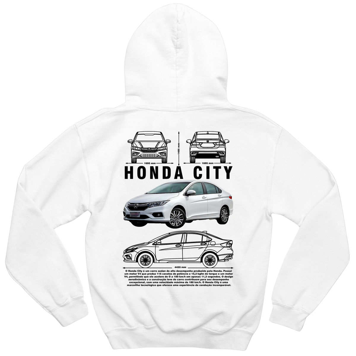 Moletom Honda City