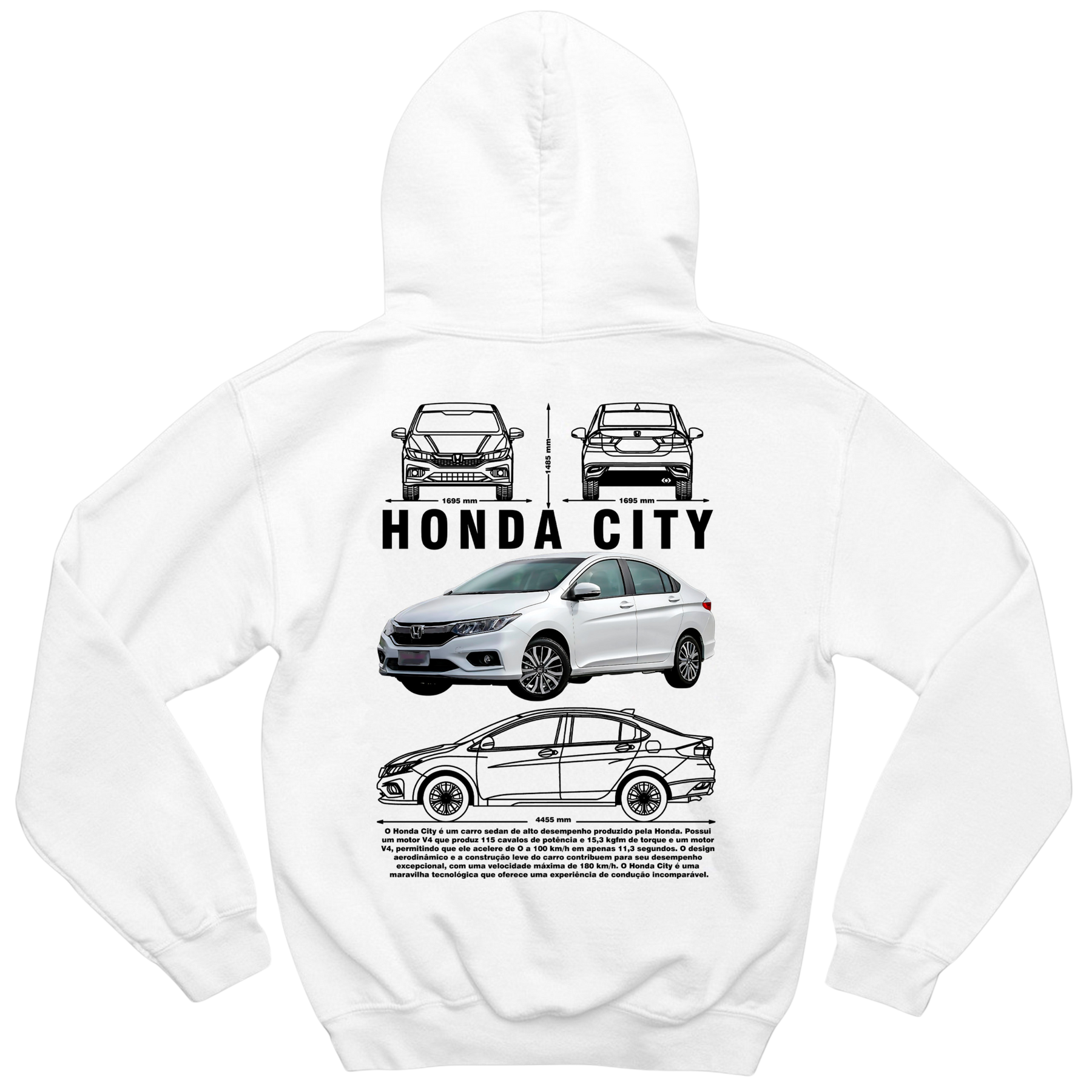 Moletom Honda City