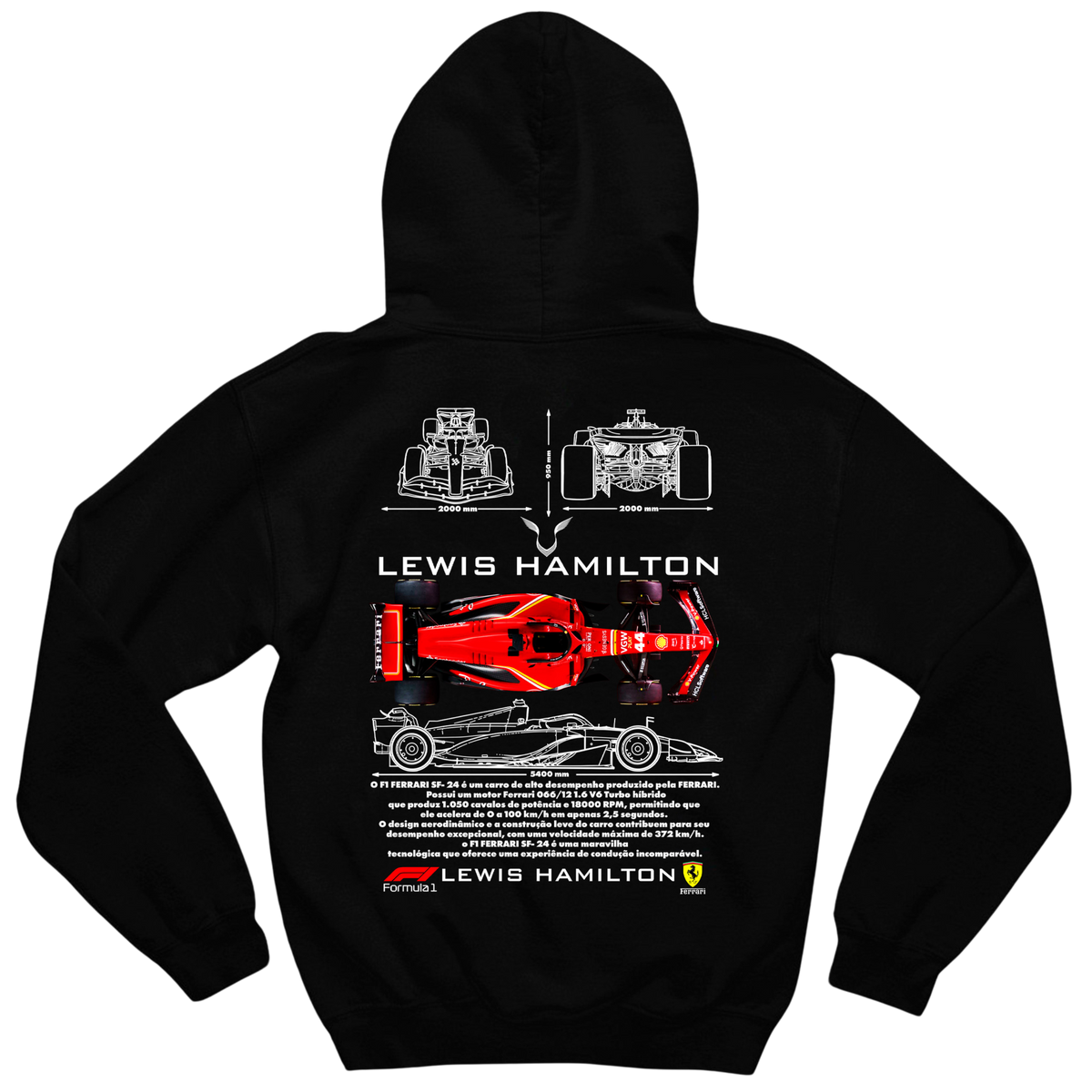 Moletom Lewis Hamilton