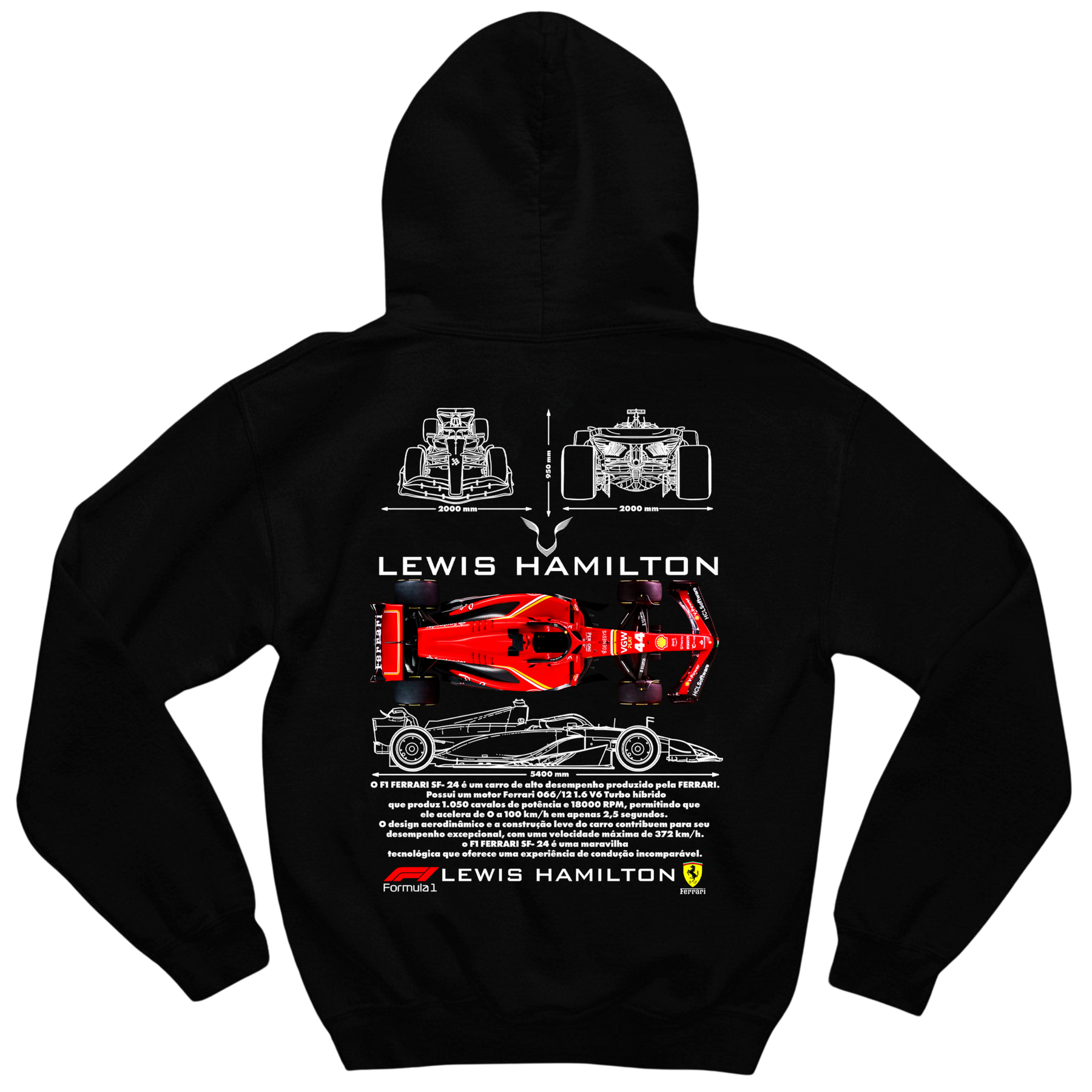 Moletom Lewis Hamilton