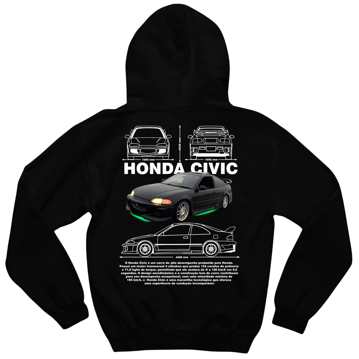 Moletom Civic Toretto