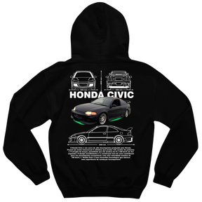 Moletom Civic Toretto