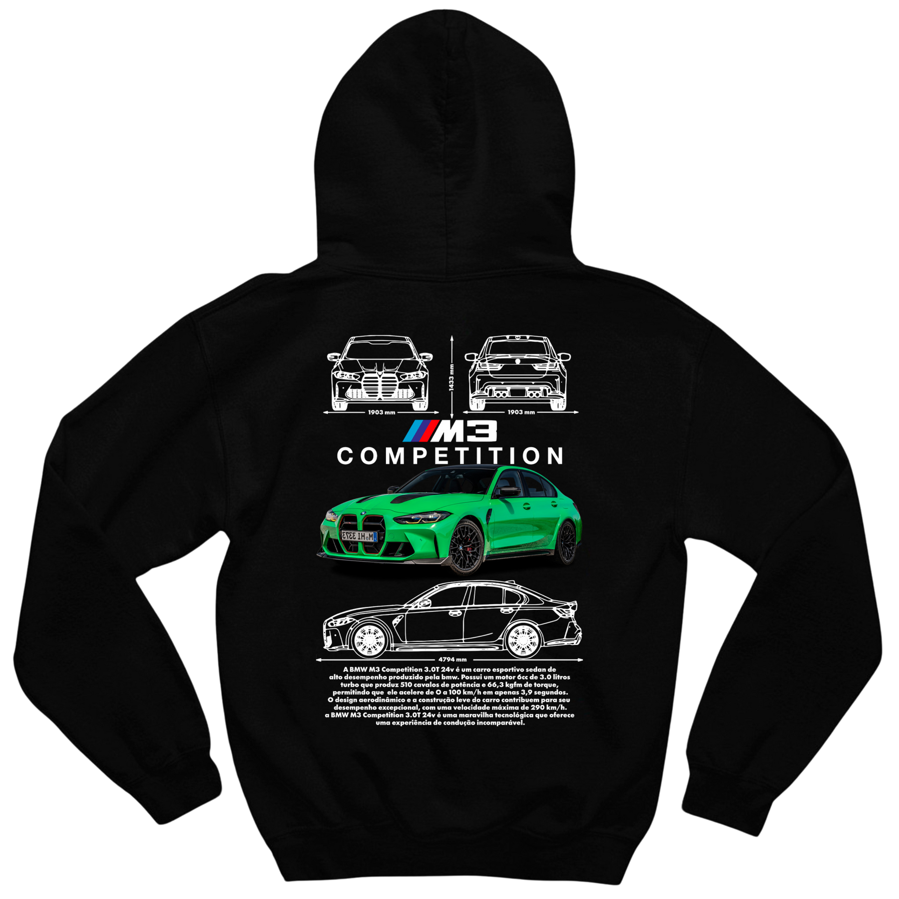 Moletom BMW M3 Competition