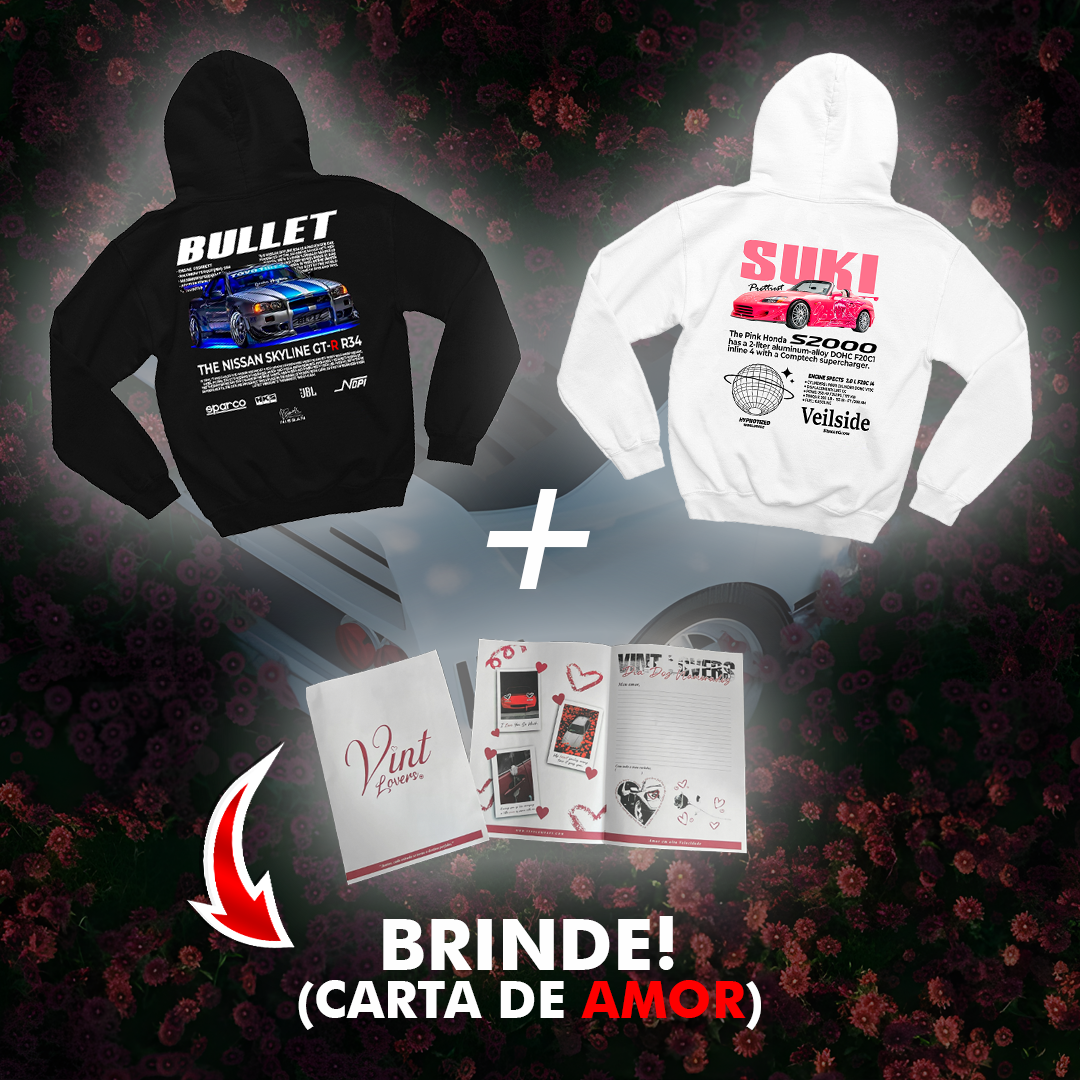 Moletom Bullet e Suki Casal