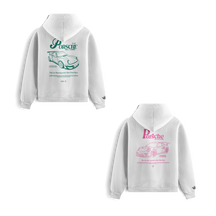 Moletom Porsche Green e Porsche Pink Sttugart