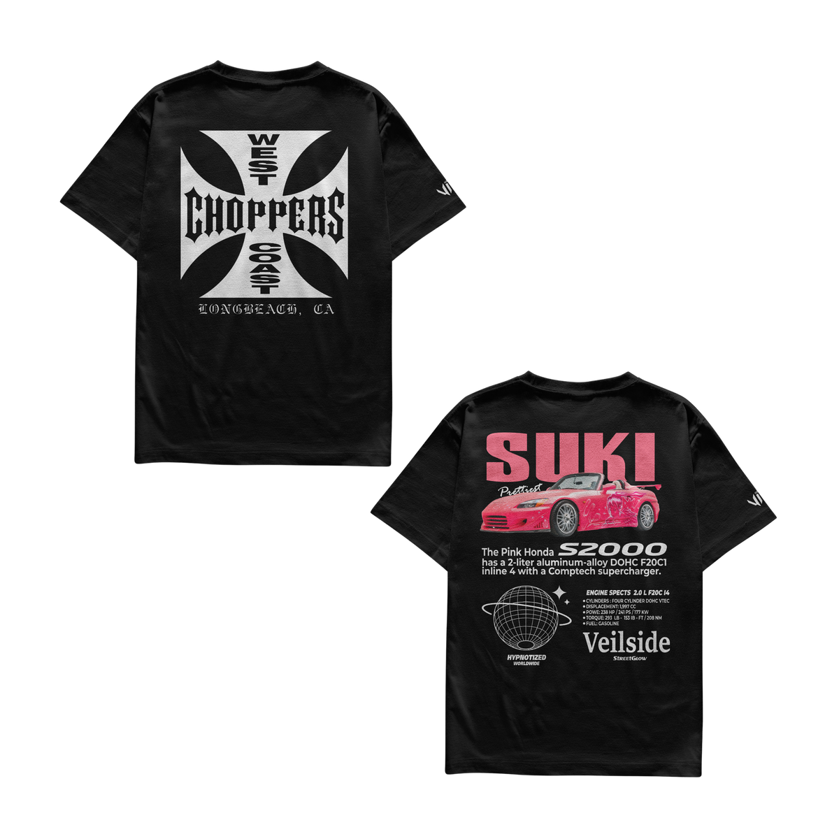 Camisetas Brian e Suki
