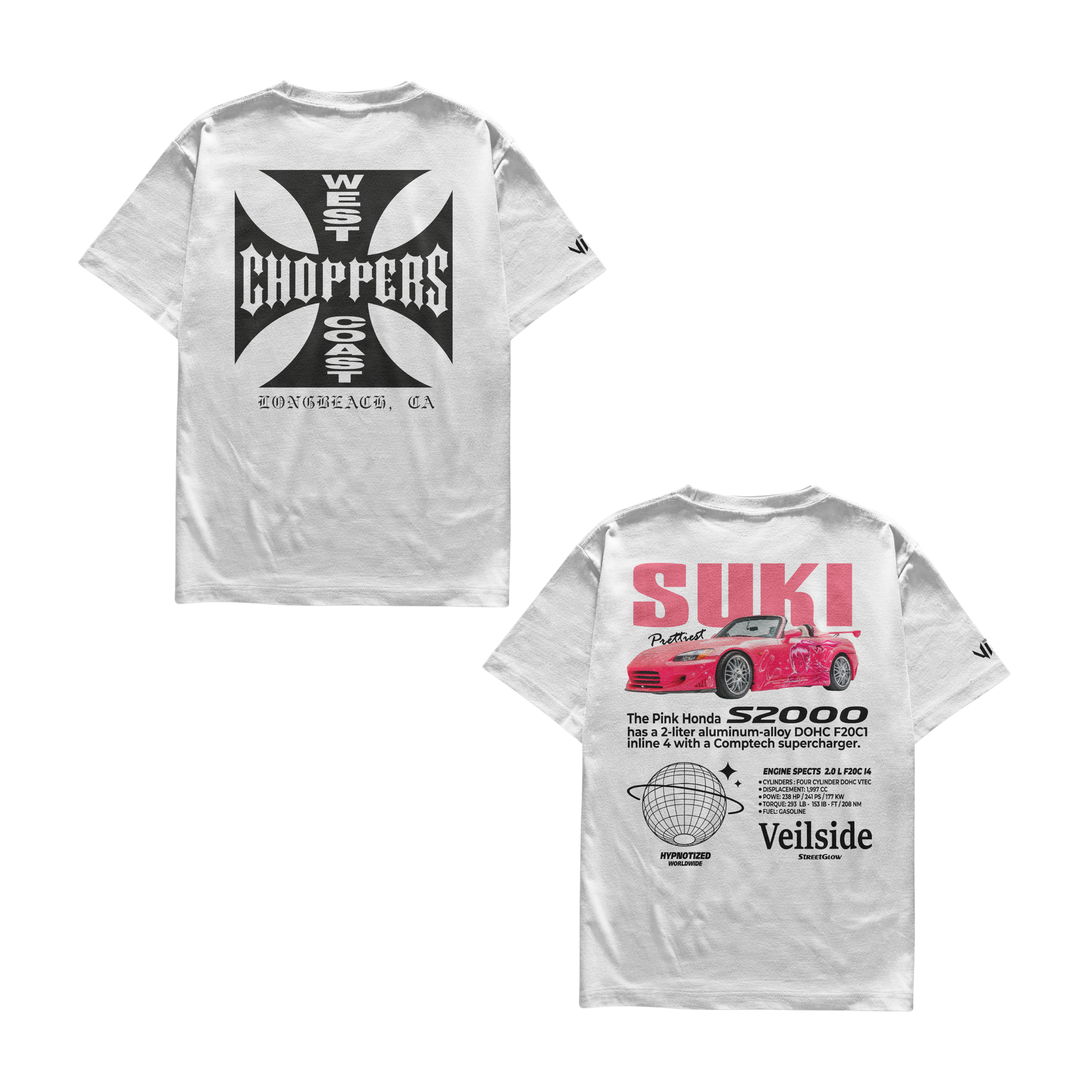 Camisetas Brian e Suki