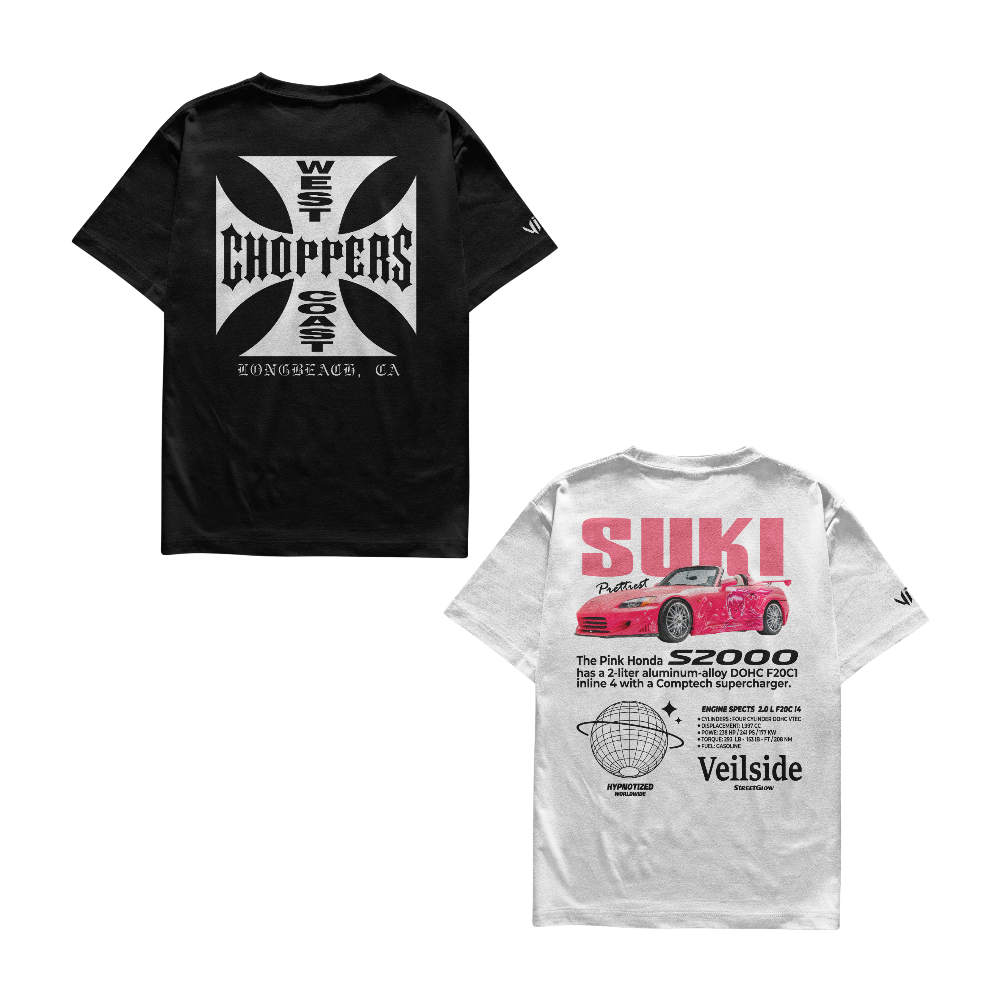 Camisetas Brian e Suki