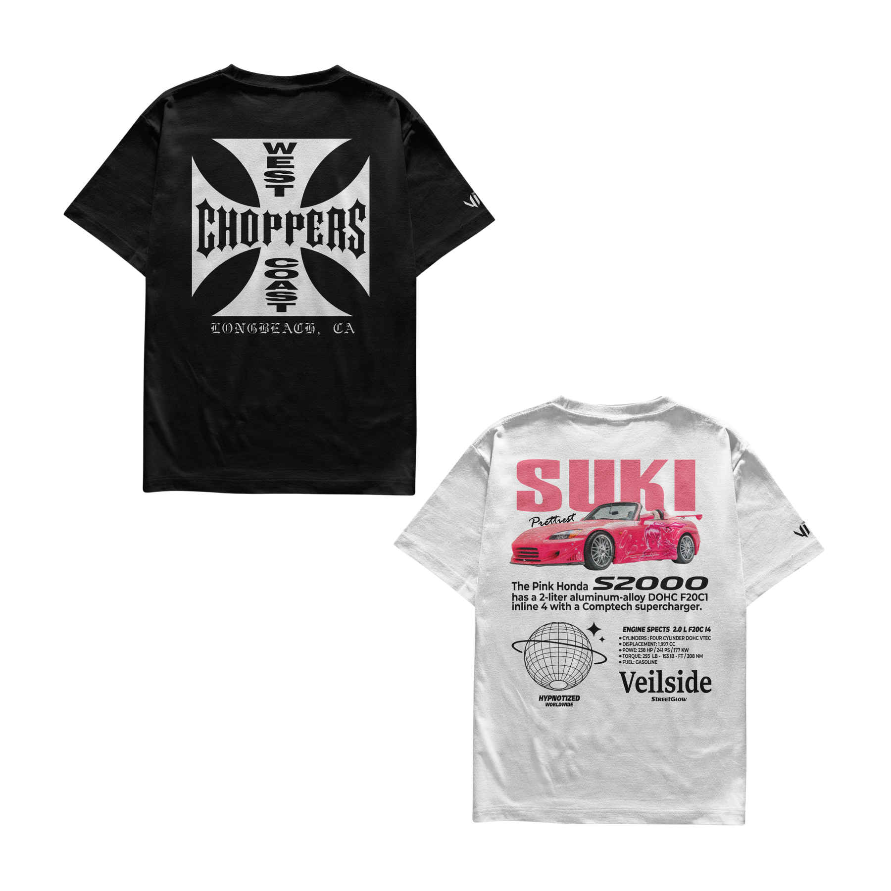 Camisetas Brian e Suki