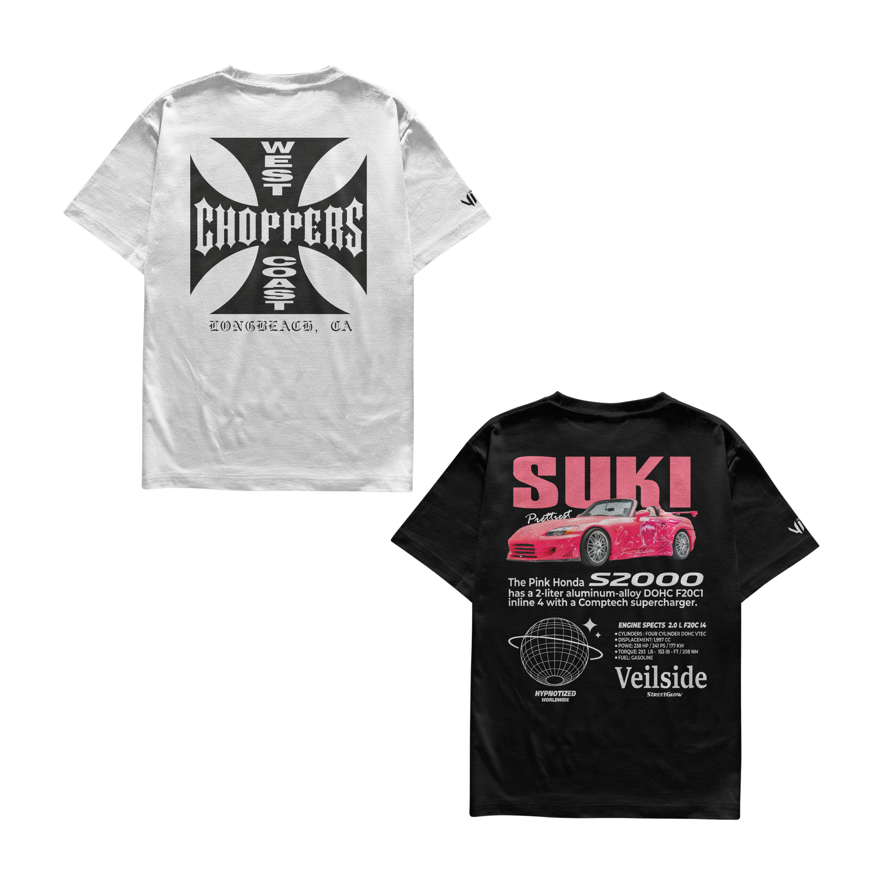 Camisetas Brian e Suki