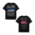 Camisetas Skyline e Suki S2000