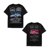 Camisetas Skyline e Suki S2000