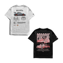Camiseta Porsche e Porsche Pink Casal