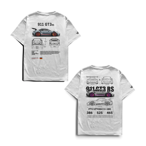 Camisetas Porsche Club e Porsche GT3rs Pink