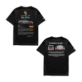 Camiseta Porsche 911 e Porsche 911 Pink Casal