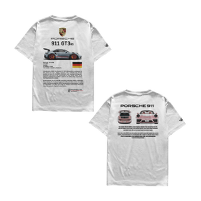 Camiseta Porsche 911 e Porsche 911 Pink Casal