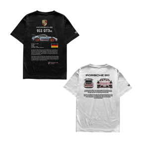 Camiseta Porsche 911 e Porsche 911 Pink Casal